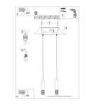 Lampy wiszące tuby - Sollux Lampa wisząca LAMI 2 biały SL.1687 - product 10
