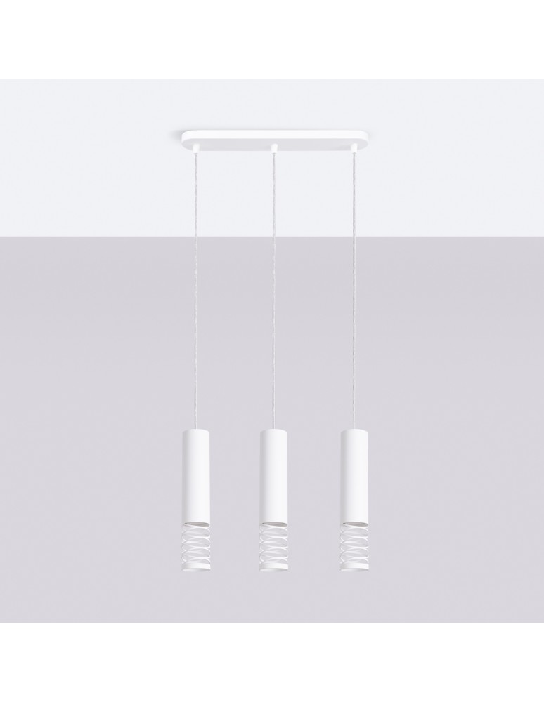 Sollux Lampa wisząca LAMI 3L biały SL.1688 Sollux Lampa wisząca LAMI 3L biały SL.1688