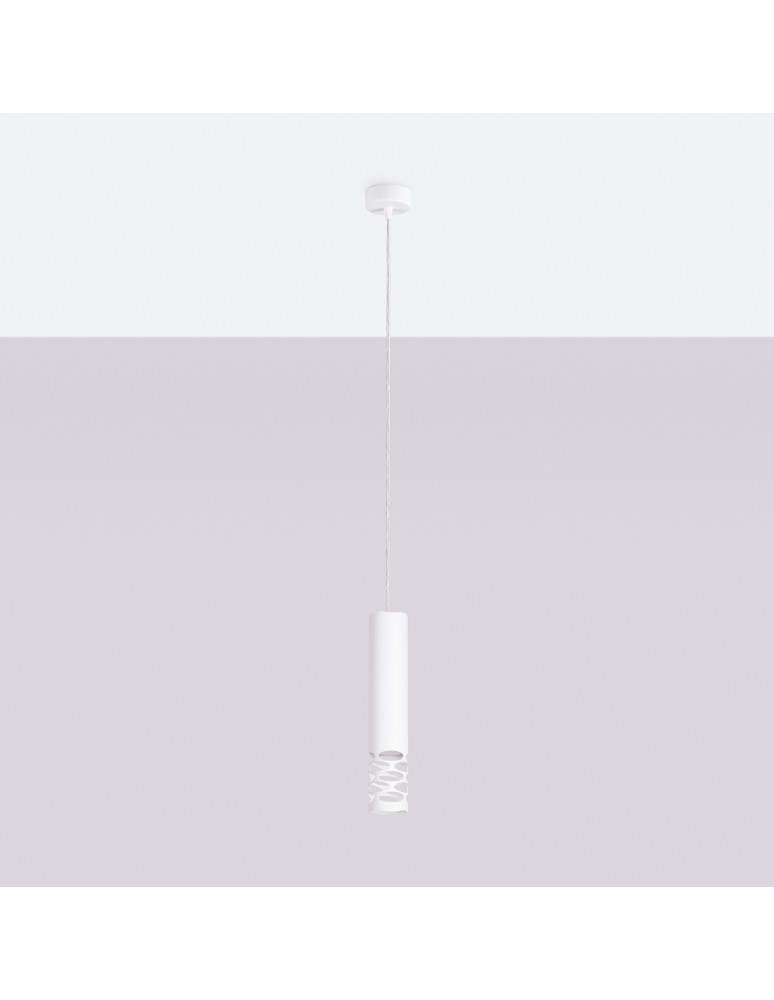 Sollux Lampa wisząca LIRO 1 biały SL.1691 Sollux Lampa wisząca LIRO 1 biały SL.1691