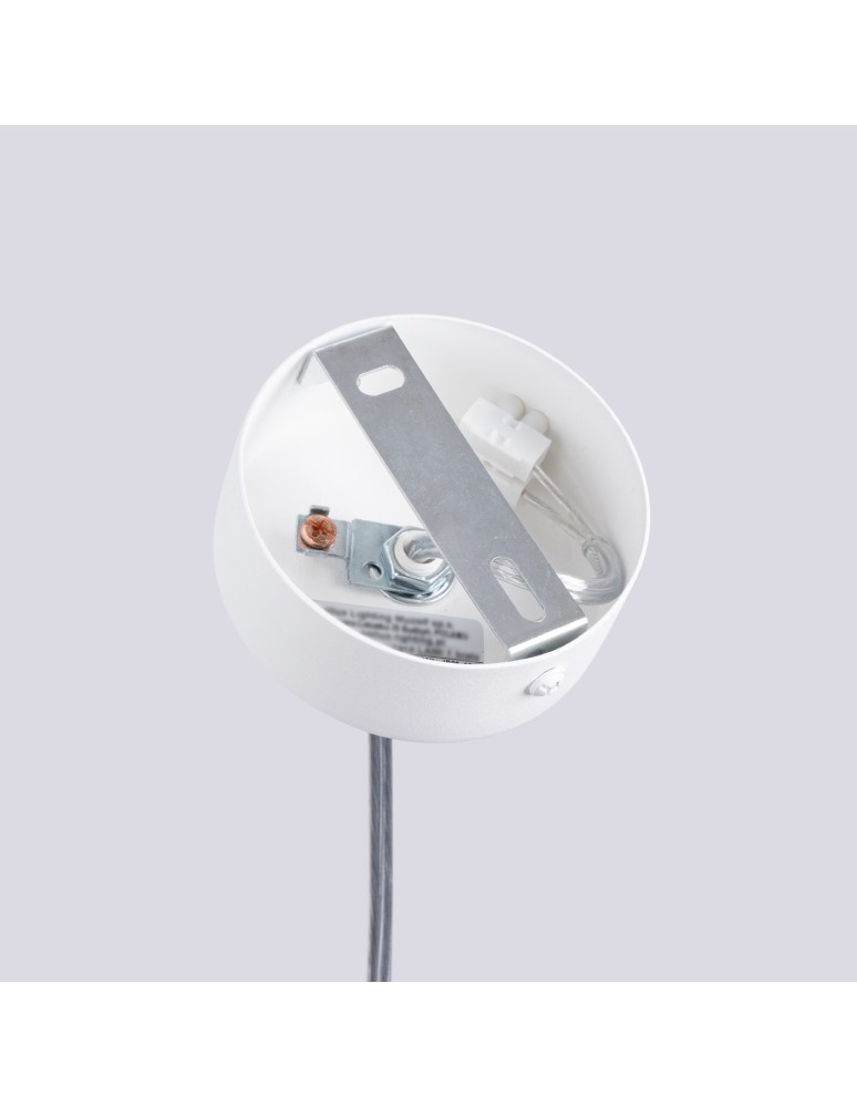 Sollux Lampa wisząca LIRO 1 biały SL.1691 Sollux Lampa wisząca LIRO 1 biały SL.1691