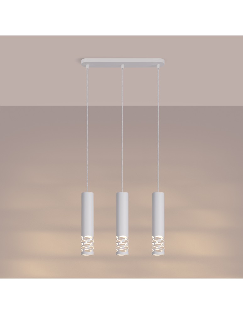 Sollux Lampa wisząca LIRO 3L biały SL.1693 Sollux Lampa wisząca LIRO 3L biały SL.1693