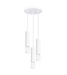 Sollux Lampa wisząca LIRO 3P biały SL.1694 Sollux Lampa wisząca LIRO 3P biały SL.1694