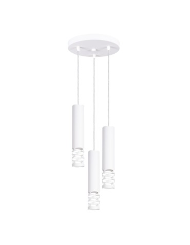 Sollux Lampa wisząca LIRO 3P biały SL.1694