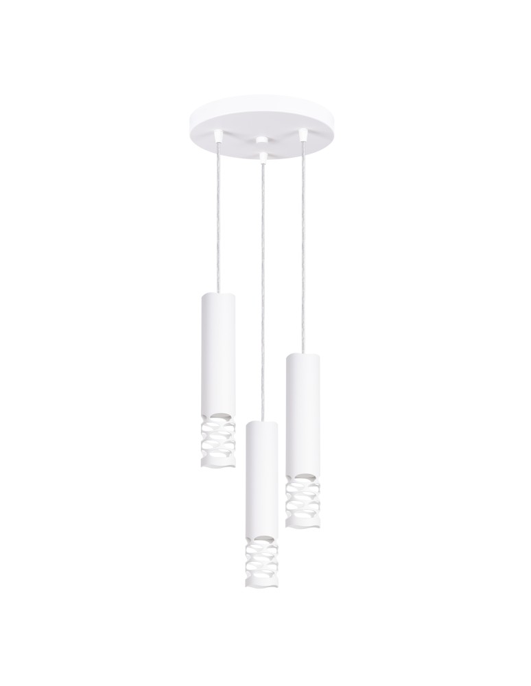 Sollux Lampa wisząca LIRO 3P biały SL.1694 Sollux Lampa wisząca LIRO 3P biały SL.1694