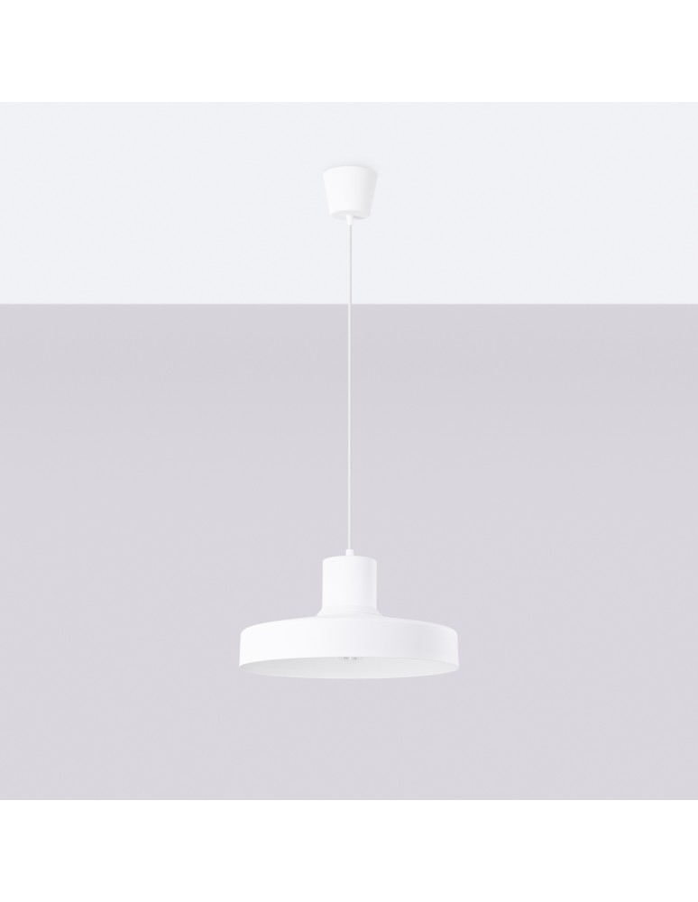 Sollux Lampa wisząca BILO biała SL.1702 Sollux Lampa wisząca BILO biała SL.1702