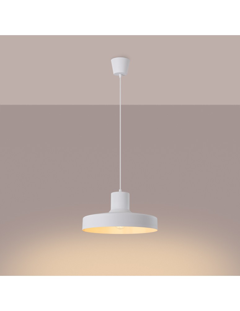 Sollux Lampa wisząca BILO biała SL.1702 Sollux Lampa wisząca BILO biała SL.1702