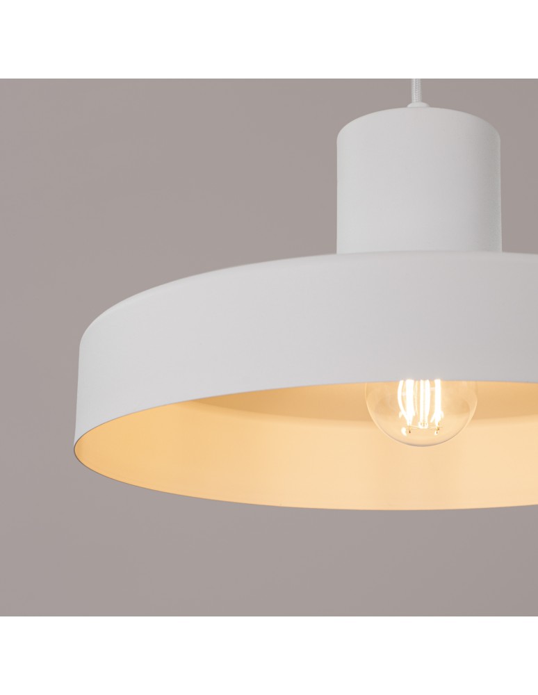 Sollux Lampa wisząca BILO biała SL.1702 Sollux Lampa wisząca BILO biała SL.1702