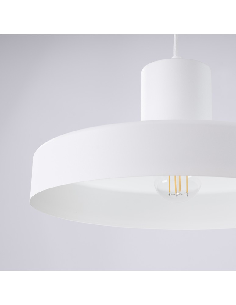 Sollux Lampa wisząca BILO biała SL.1702 Sollux Lampa wisząca BILO biała SL.1702