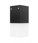 Lampy zewnętrzne sufitowe - SU-MA CUBE MAX 1x20W E27 230V Czarny CB-MAX S BL Plafon - product 1