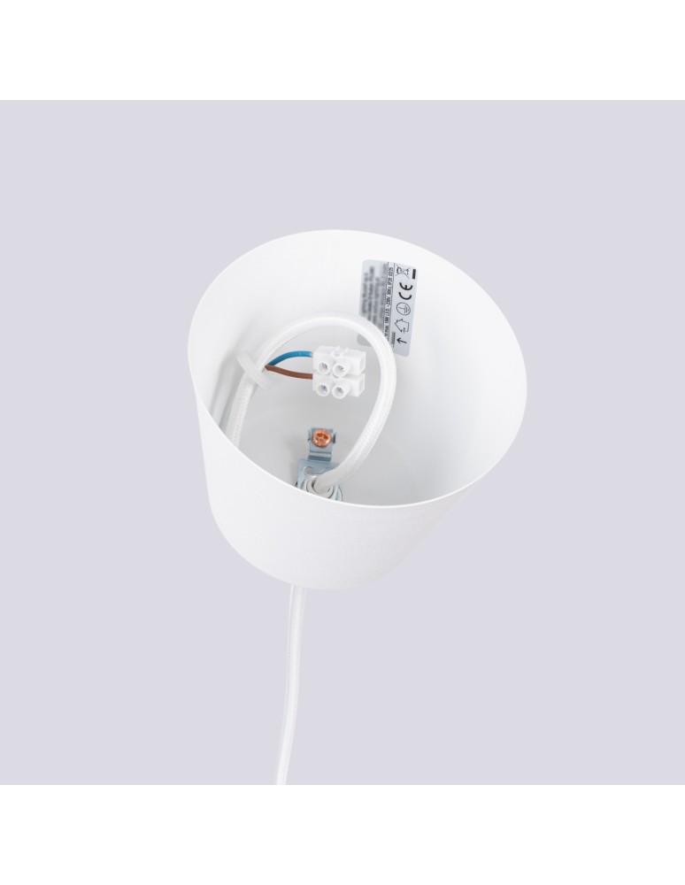 Sollux Lampa wisząca BILO biała SL.1702 Sollux Lampa wisząca BILO biała SL.1702