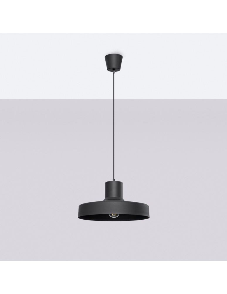 Sollux Lampa wisząca BILO czarna SL.1703