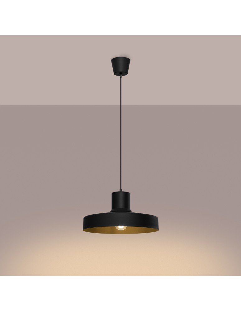 Sollux Lampa wisząca BILO czarna SL.1703