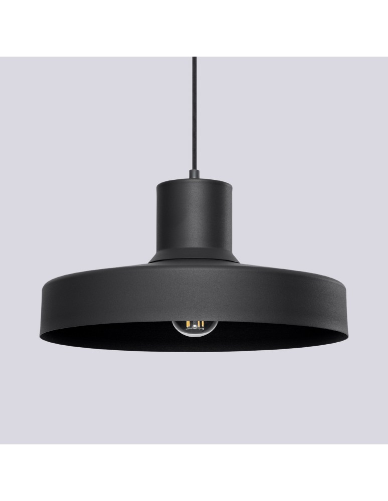 Sollux Lampa wisząca BILO czarna SL.1703