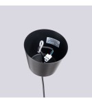 Lampy wiszące w stylu skandynawskim - Sollux Lampa wisząca BILO czarna SL.1703 - product 9