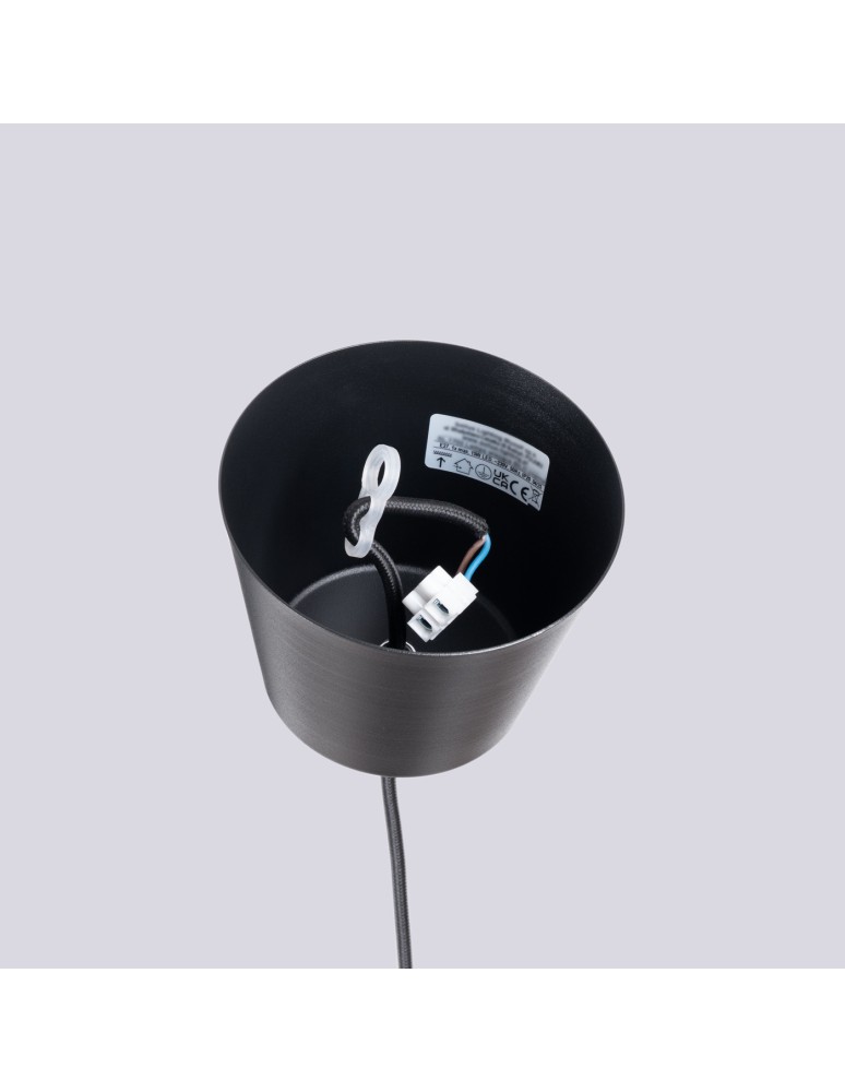 Sollux Lampa wisząca BILO czarna SL.1703