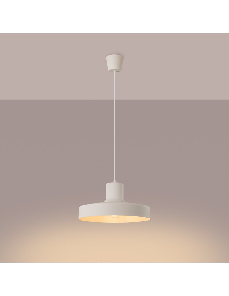 Sollux Lampa wisząca BILO beżowa SL.1704 Sollux Lampa wisząca BILO beżowa SL.1704