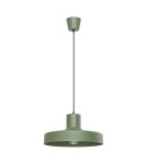 Lampy wiszące w stylu skandynawskim - Sollux Lampa wisząca BILO zielona oliwka SL.1705 - product 1