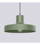 Lampy wiszące w stylu skandynawskim - Sollux Lampa wisząca BILO zielona oliwka SL.1705 - product 5