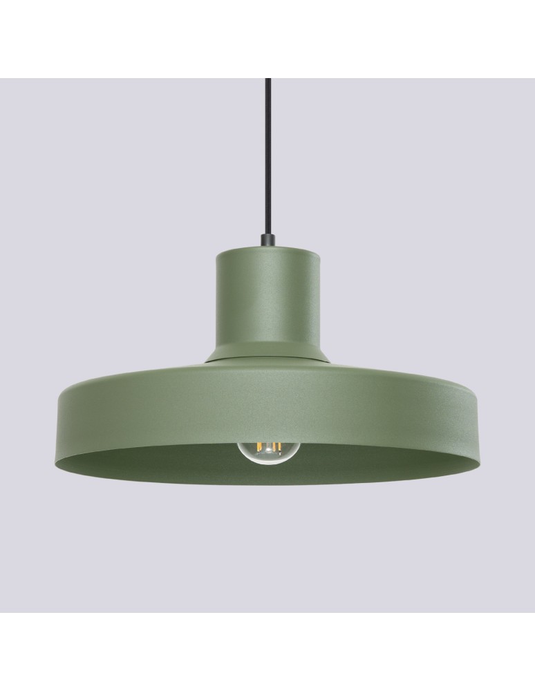 Sollux Lampa wisząca BILO zielona oliwka SL.1705