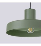 Lampy wiszące w stylu skandynawskim - Sollux Lampa wisząca BILO zielona oliwka SL.1705 - product 6