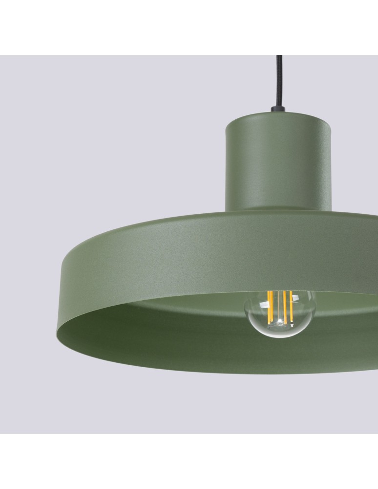 Sollux Lampa wisząca BILO zielona oliwka SL.1705