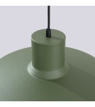 Lampy wiszące w stylu skandynawskim - Sollux Lampa wisząca BILO zielona oliwka SL.1705 - product 7