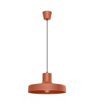Lampy wiszące w stylu skandynawskim - Sollux Lampa wisząca BILO ochra czerwona SL.1706 - product 1