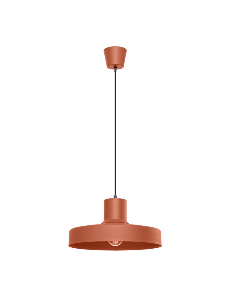Sollux Lampa wisząca BILO ochra czerwona SL.1706