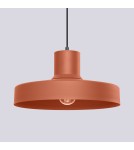 Lampy wiszące w stylu skandynawskim - Sollux Lampa wisząca BILO ochra czerwona SL.1706 - product 5