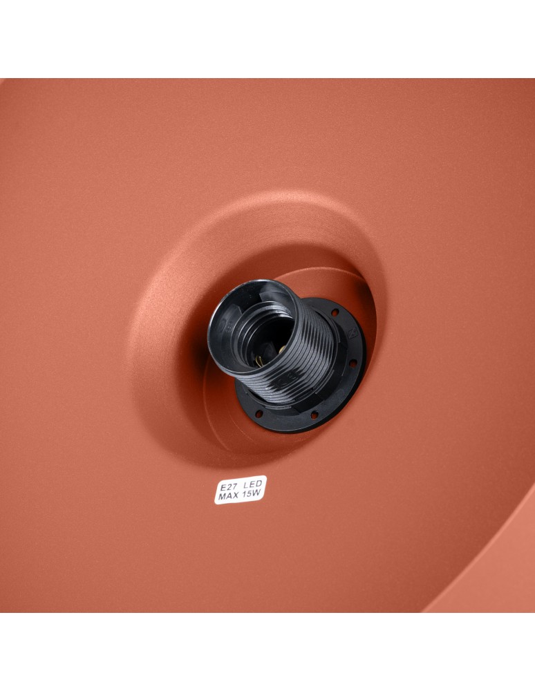 Sollux Lampa wisząca BILO ochra czerwona SL.1706