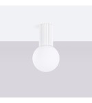 Sollux Plafon HALO biały IP44 SL.1708 Sollux Plafon HALO biały IP44 SL.1708