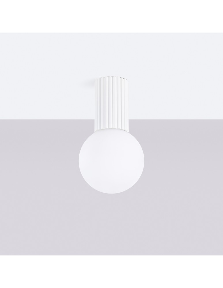 Sollux Plafon HALO biały IP44 SL.1708 Sollux Plafon HALO biały IP44 SL.1708