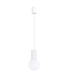 Sollux Lampa wisząca HALO 1 biała SL.1709 Sollux Lampa wisząca HALO 1 biała SL.1709