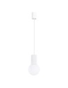 Sollux Lampa wisząca HALO 1 biała SL.1709
