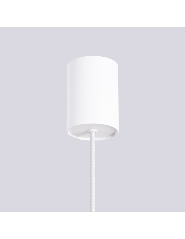 Sollux Lampa wisząca HALO 1 biała SL.1709 Sollux Lampa wisząca HALO 1 biała SL.1709