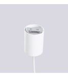 Sollux Lampa wisząca HALO 1 biała SL.1709 Sollux Lampa wisząca HALO 1 biała SL.1709