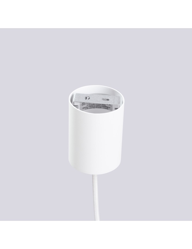 Sollux Lampa wisząca HALO 1 biała SL.1709 Sollux Lampa wisząca HALO 1 biała SL.1709