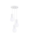Sollux Lampa wisząca HALO 3P biała SL.1710