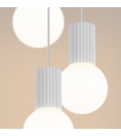 Sollux Lampa wisząca HALO 3P biała SL.1710 Sollux Lampa wisząca HALO 3P biała SL.1710