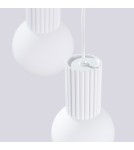 Sollux Lampa wisząca HALO 3P biała SL.1710 Sollux Lampa wisząca HALO 3P biała SL.1710