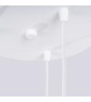 Sollux Lampa wisząca HALO 3P biała SL.1710 Sollux Lampa wisząca HALO 3P biała SL.1710