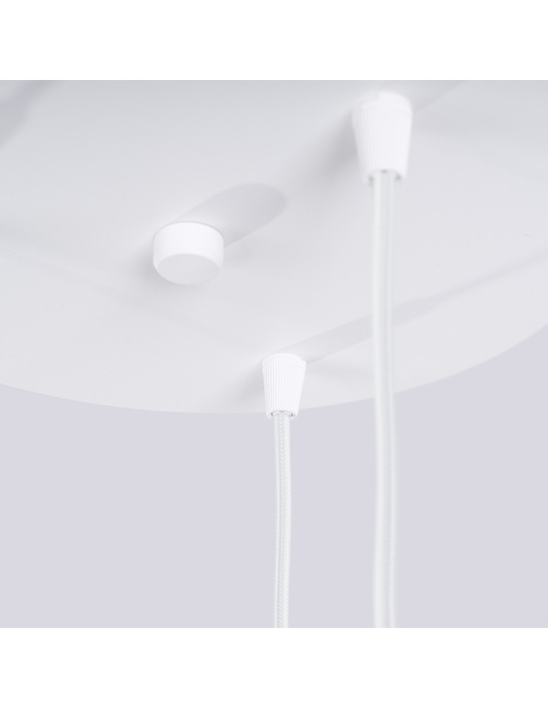 Sollux Lampa wisząca HALO 3P biała SL.1710 Sollux Lampa wisząca HALO 3P biała SL.1710