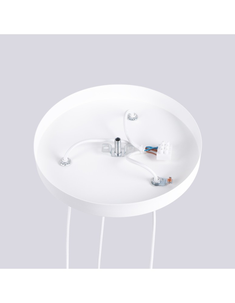 Sollux Lampa wisząca HALO 3P biała SL.1710 Sollux Lampa wisząca HALO 3P biała SL.1710