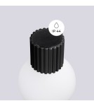 Sollux Kinkiet HALO czarny IP44 SL.1712 Sollux Kinkiet HALO czarny IP44 SL.1712