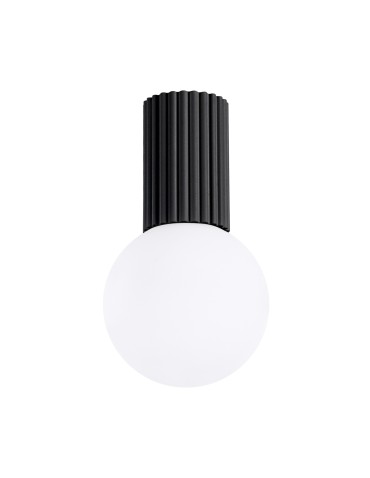 Sollux Plafon HALO czarny IP44 SL.1713