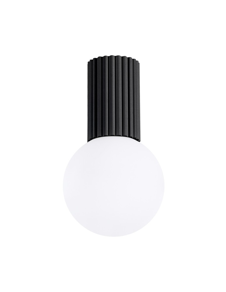 Sollux Plafon HALO czarny IP44 SL.1713