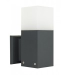 Kinkiety zewnętrzne - SU-MA CUBE 1x20W E27 230V Ciemny popiel CB-K DG Kinkiet - produkt 1