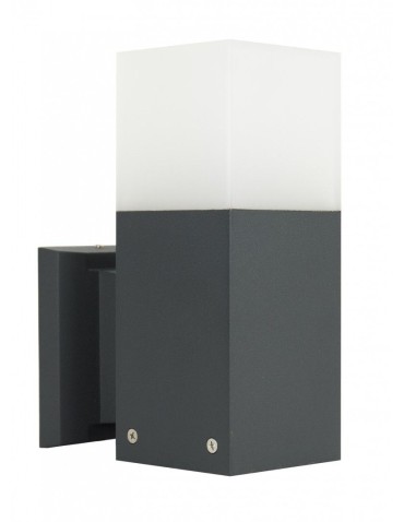 SU-MA CUBE 1x20W E27 230V Ciemny popiel CB-K DG Kinkiet