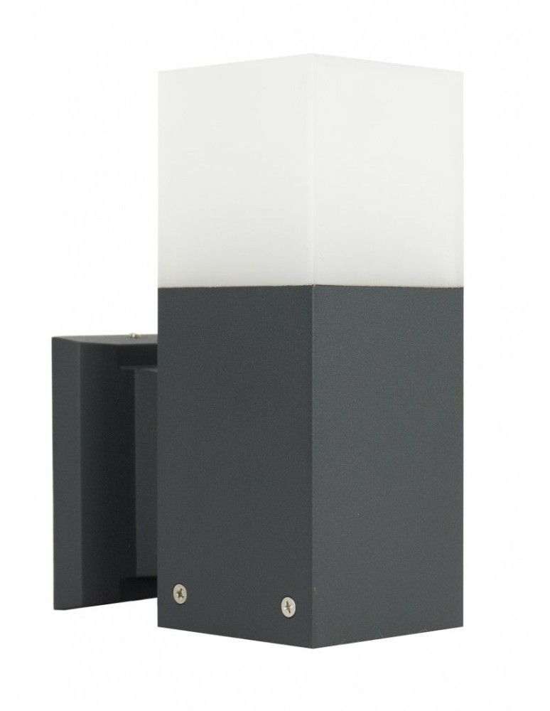 SU-MA CUBE 1x20W E27 230V Ciemny popiel CB-K DG Kinkiet