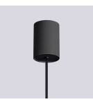 Sollux Lampa wisząca HALO 1 czarna SL.1714 Sollux Lampa wisząca HALO 1 czarna SL.1714
